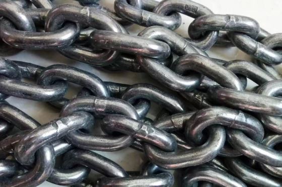 Round link galvanized chain