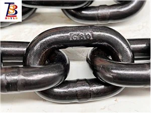 اعلی کوالٹی 13*39mm G80 لفٹنگ چین 20Mn2 الائے اسٹیل کے ساتھ